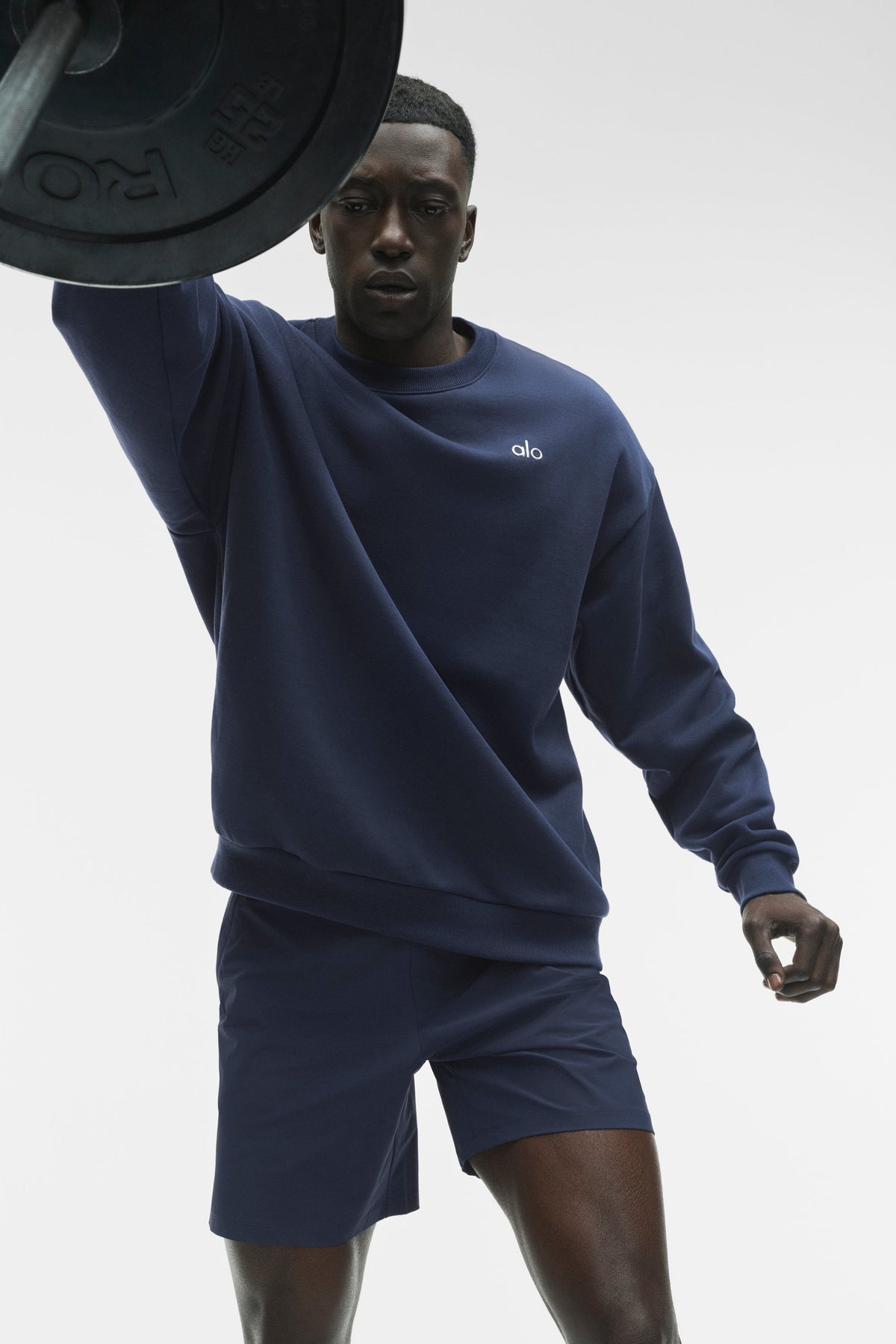 Accolade Crew Neck Pullover - Navy