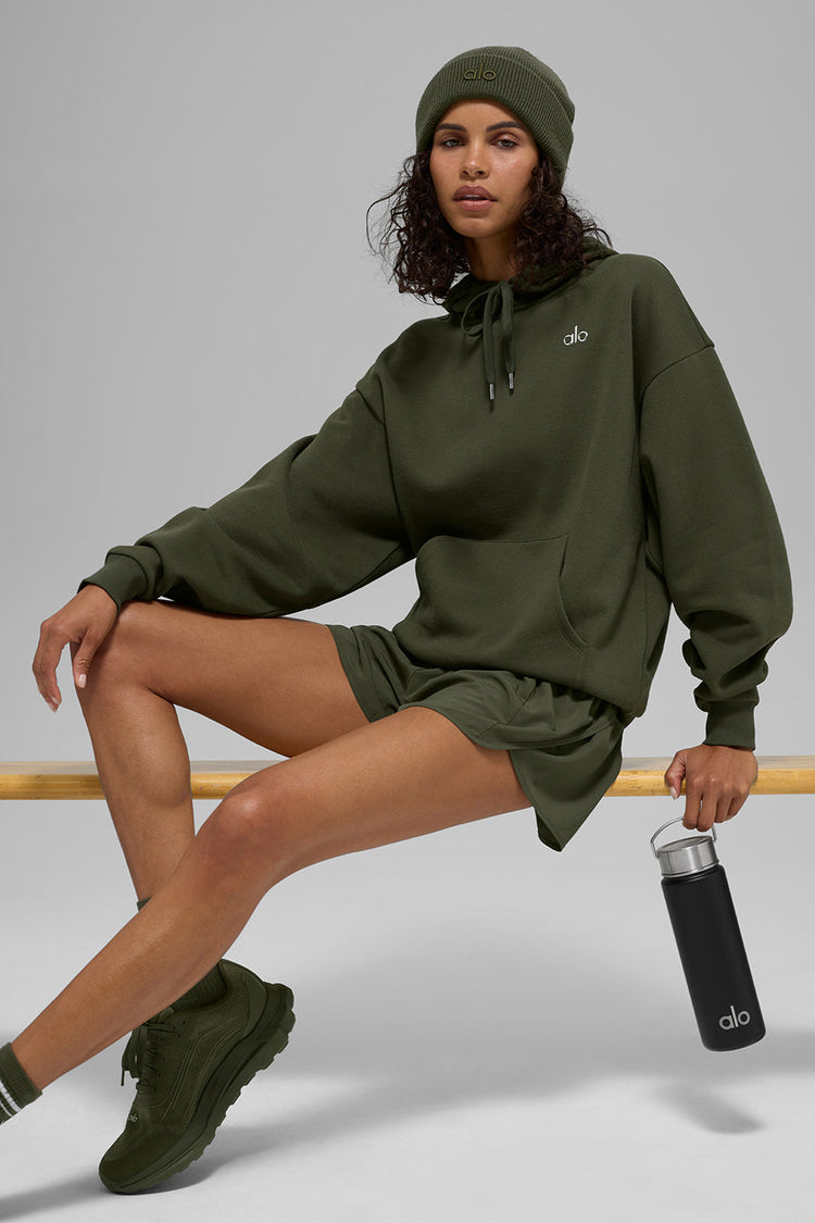 Sudadera con capucha Accolade - Verde oliva