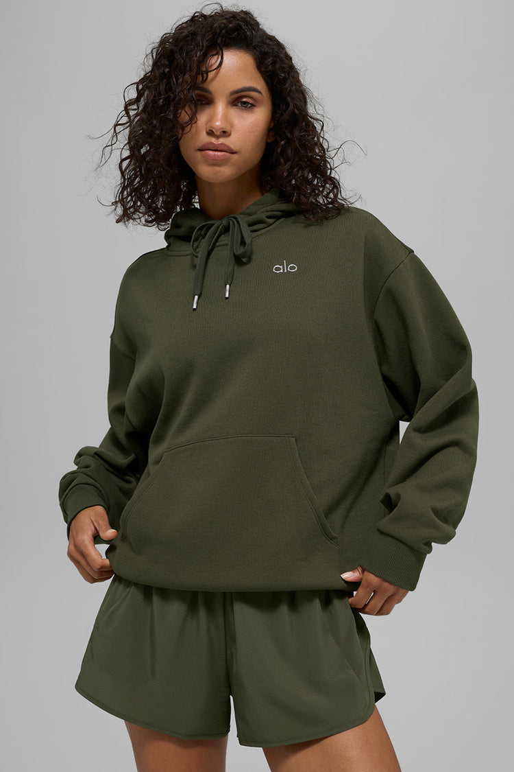 Sudadera con capucha Accolade - Verde oliva
