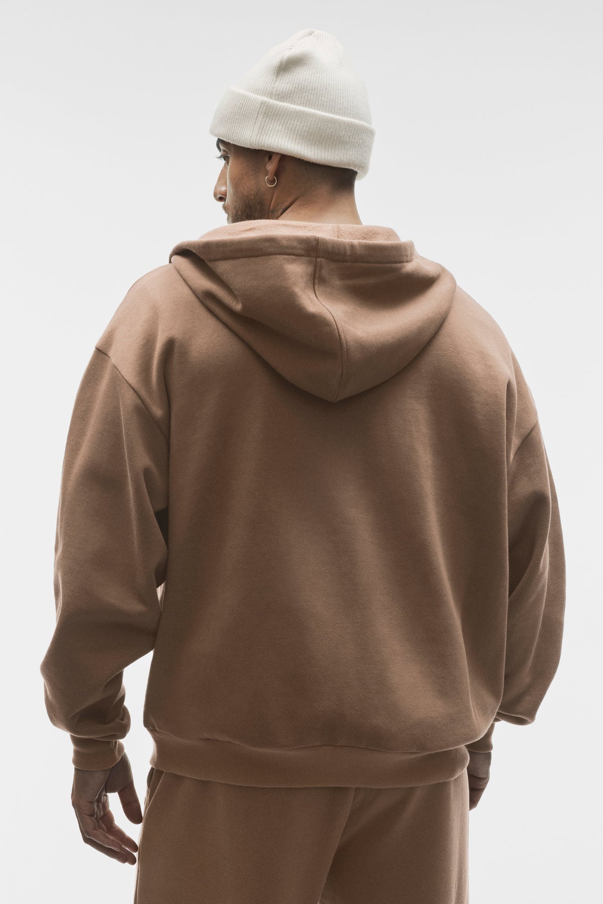 Accolade Full Zip Hoodie - Java Brown