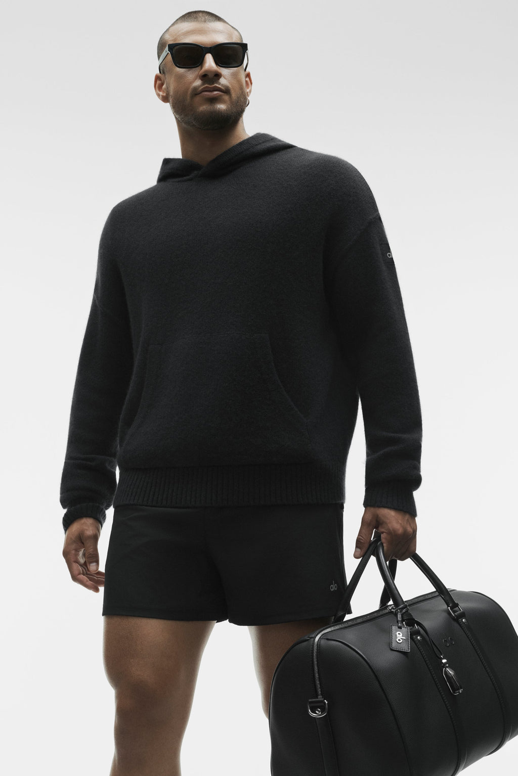 Wool Cashmere New Class Hoodie - Black