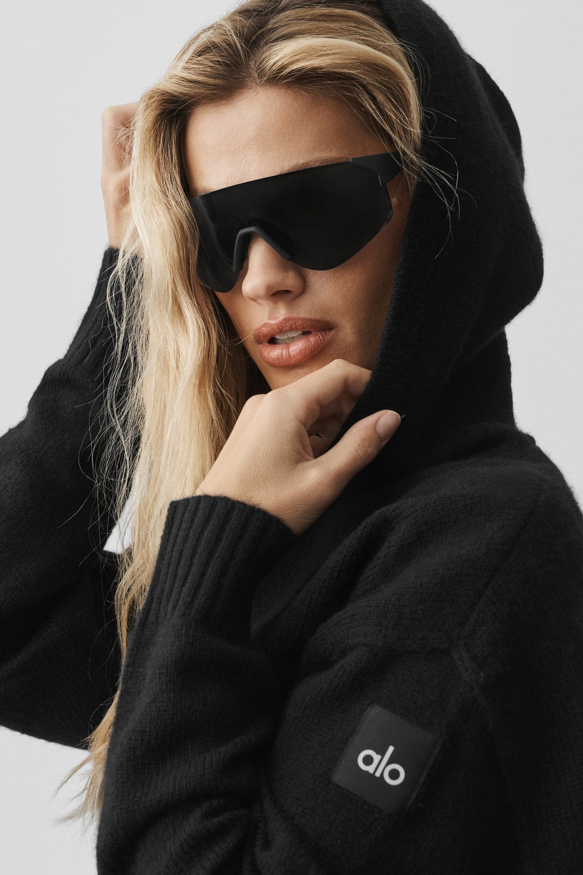 Wool Cashmere New Class Hoodie - Black