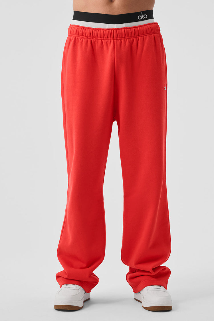 Pantalón deportivo recto Accolade - Verano al rojo vivo