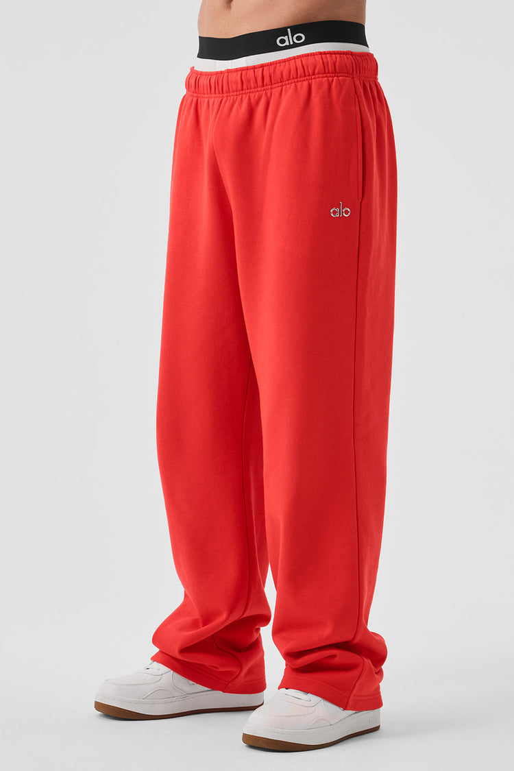 Pantalón deportivo recto Accolade - Verano al rojo vivo