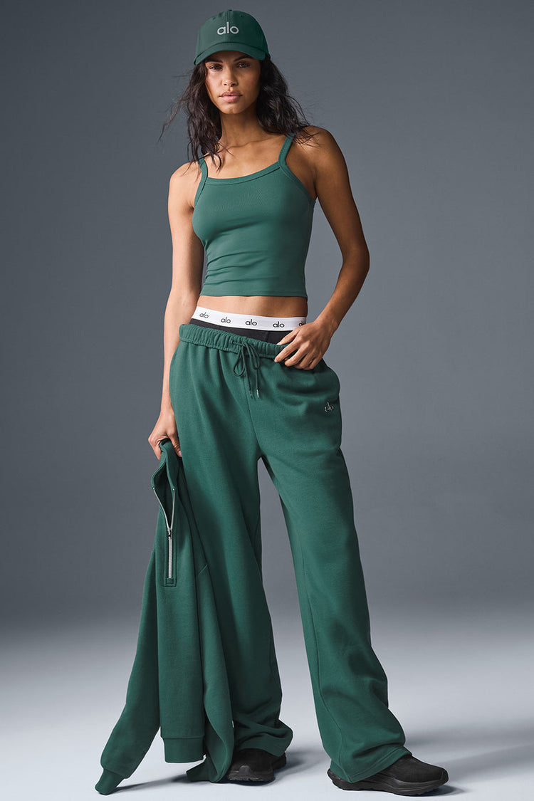 Pantalón deportivo recto Accolade - Verde botánico