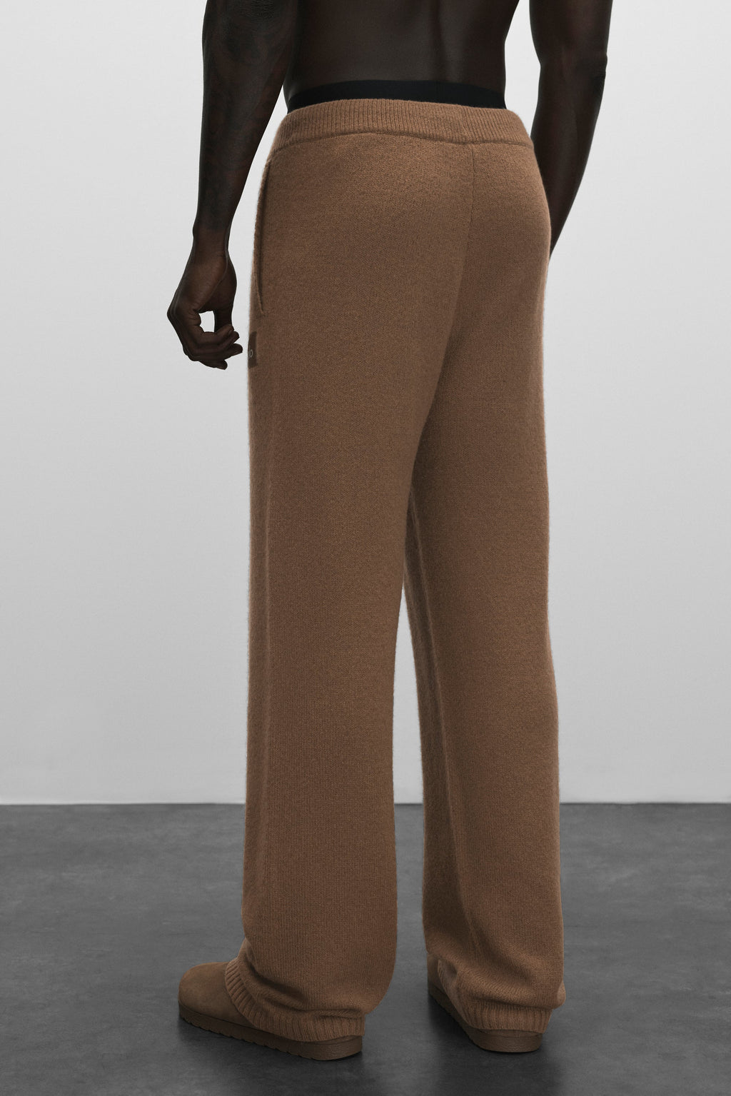Wool Cashmere New Class Sweatpant - Java Brown