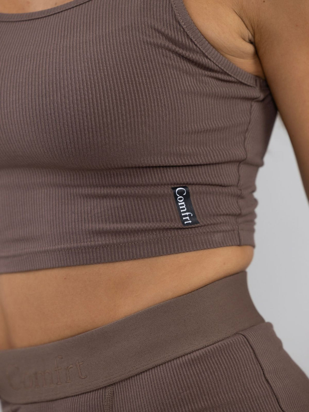 Rib Contour Crop Tank - Pre Order