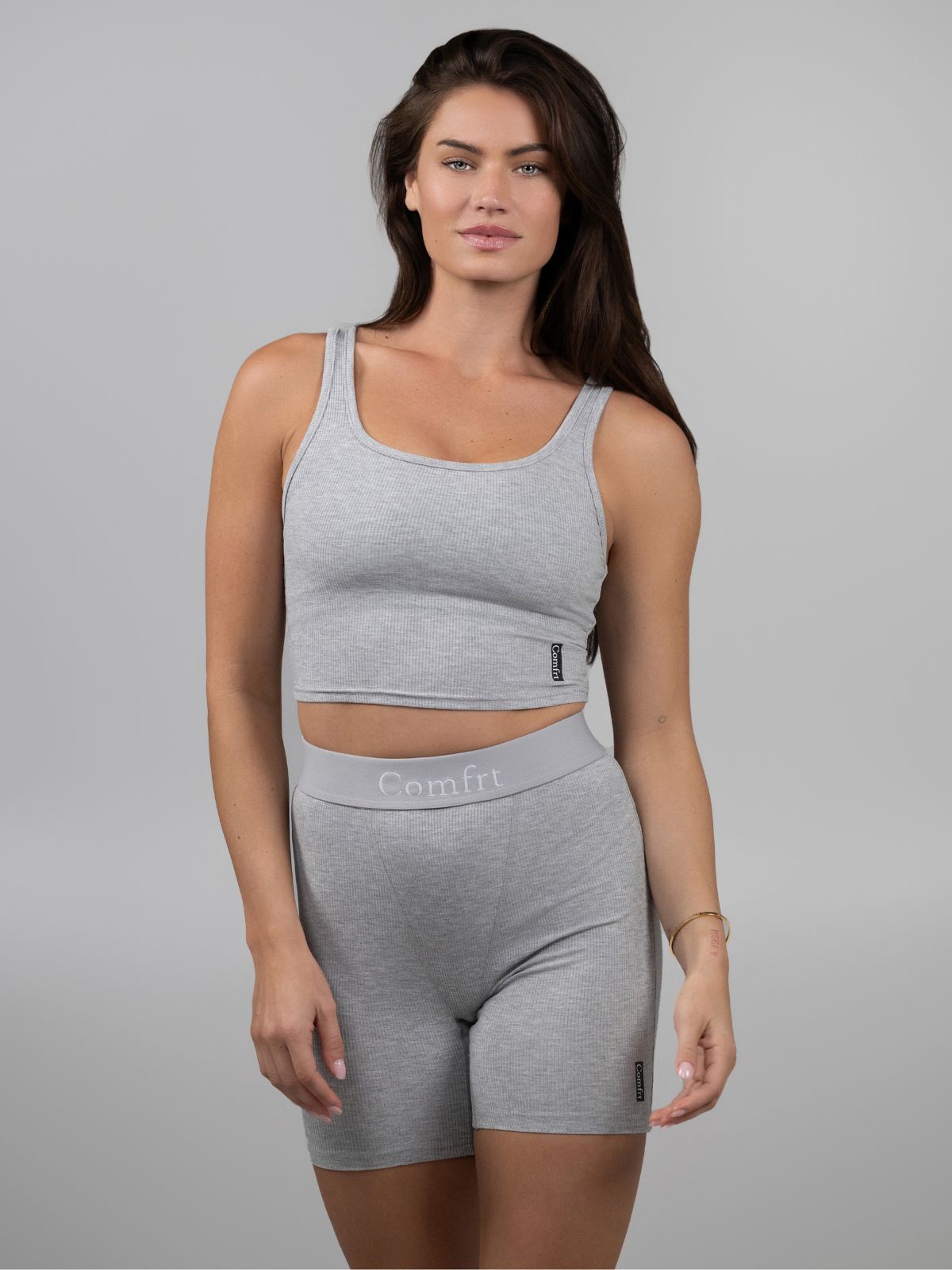Rib Contour Crop Tank - Pre Order