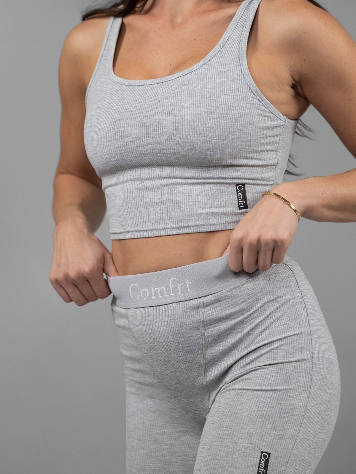Rib Contour Crop Tank - Pre Order