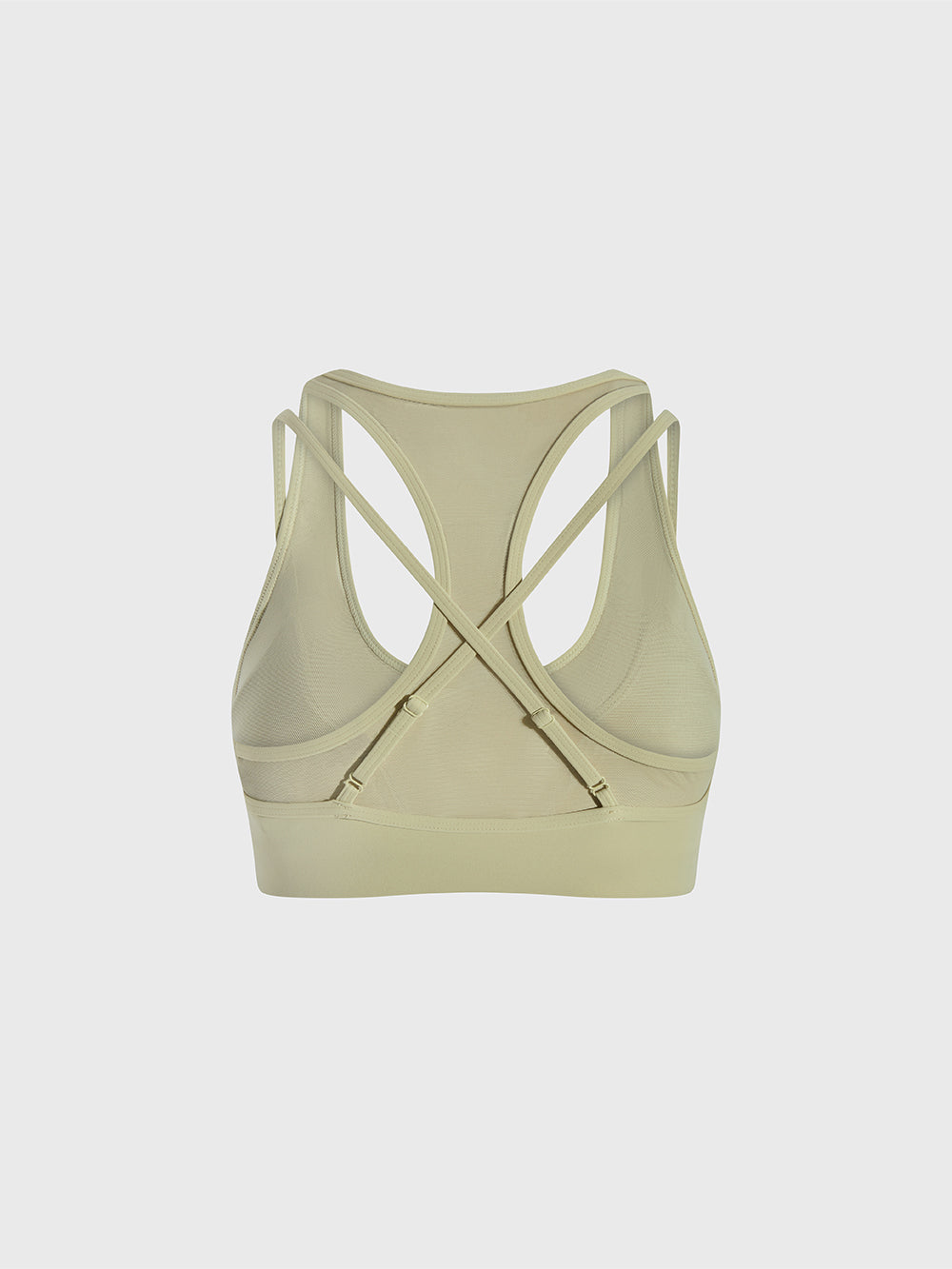 PE NATION MOSS GREY FUSION SPORTS BRA