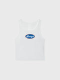 LULULEMON WHITE EBB TO STREET CROPPED RACERBACK TANK