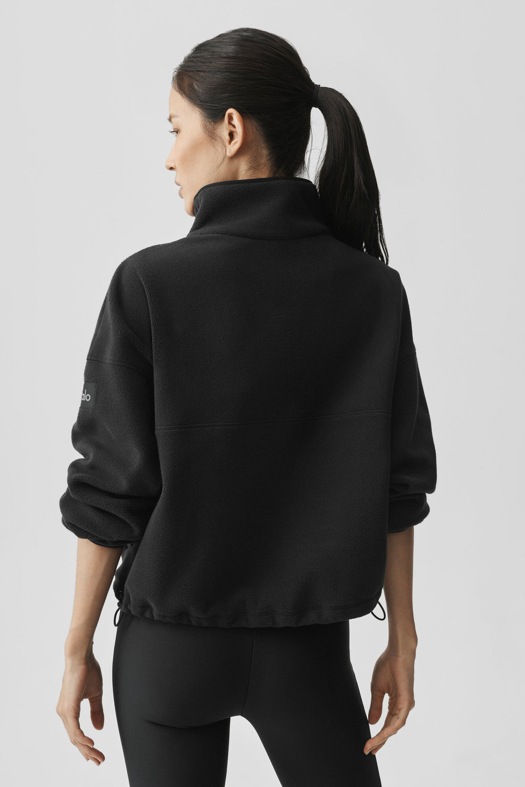 Polar Fleece Retreat Cover Up - Black