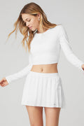 Alosoft Crop Finesse Manga Larga