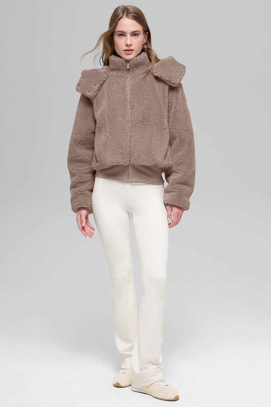 Foxy Sherpa Jacket - Chai Latte