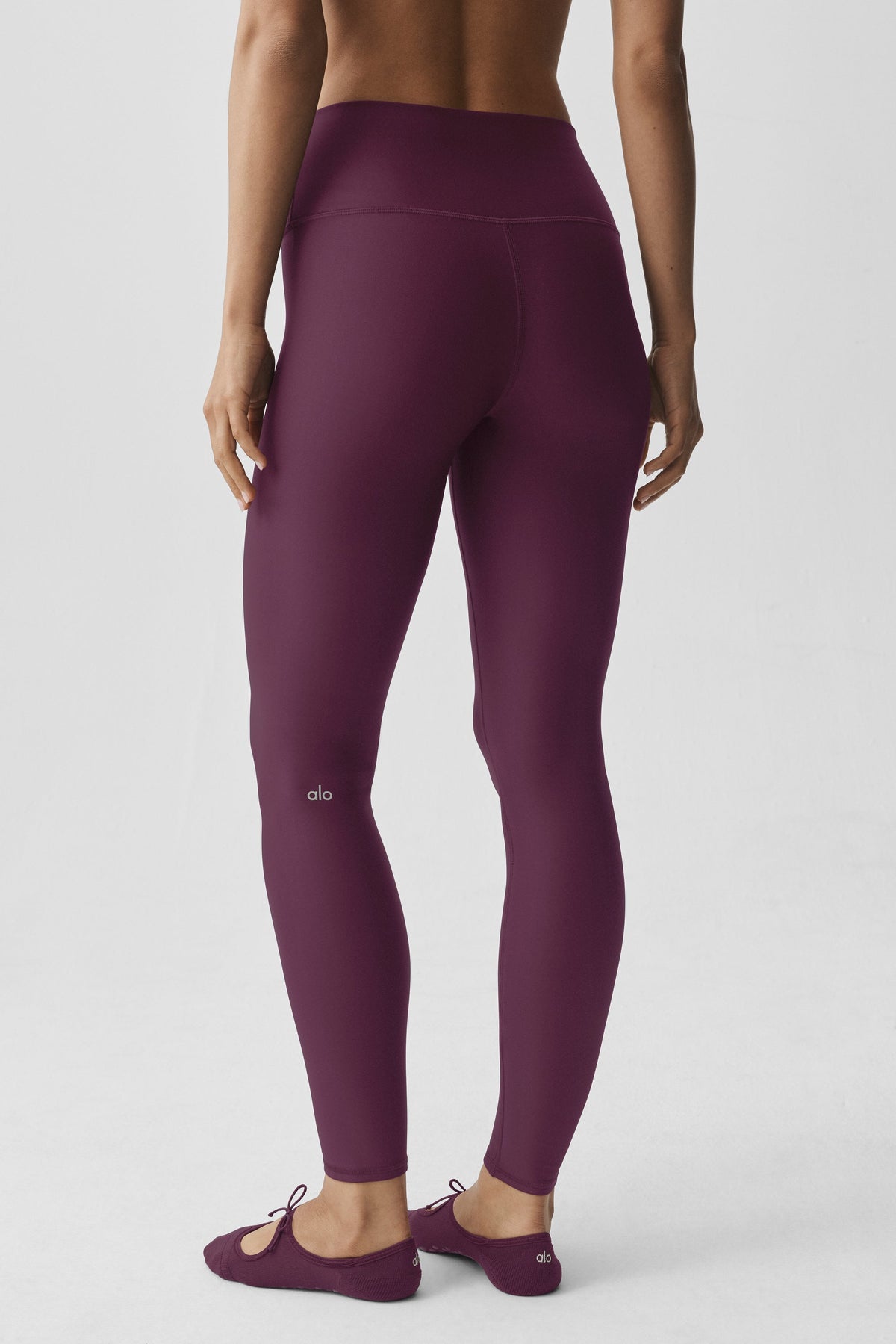 Airlift Winter Warm High-Waist Legging - Rich Bordeaux