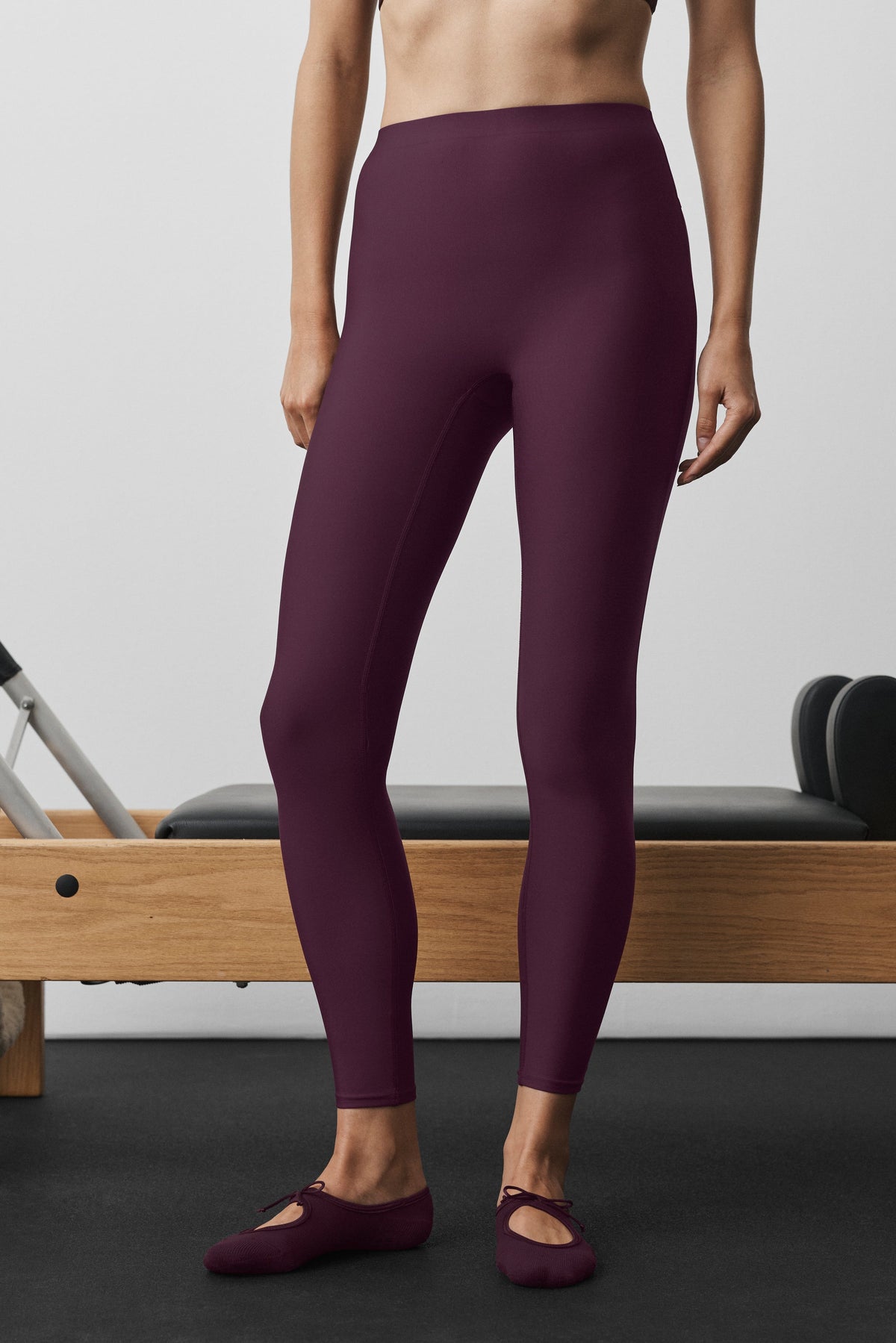 Airlift High-Waist 7/8 Techlux Legging - Rich Bordeaux