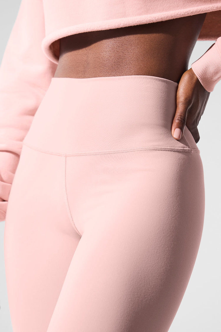 Leggings de tiro alto con efecto aerógrafo - Cuarzo rosa