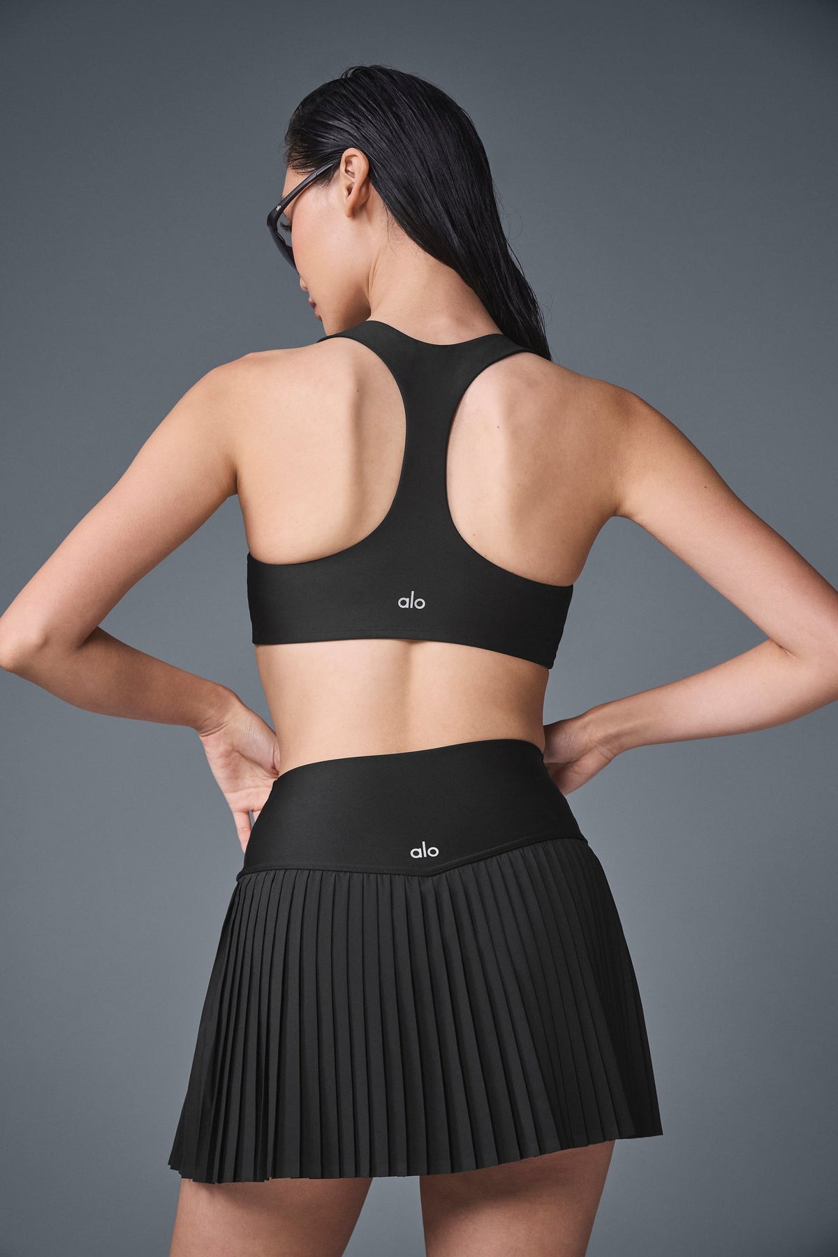Falda de tenis Grand Slam - Negra