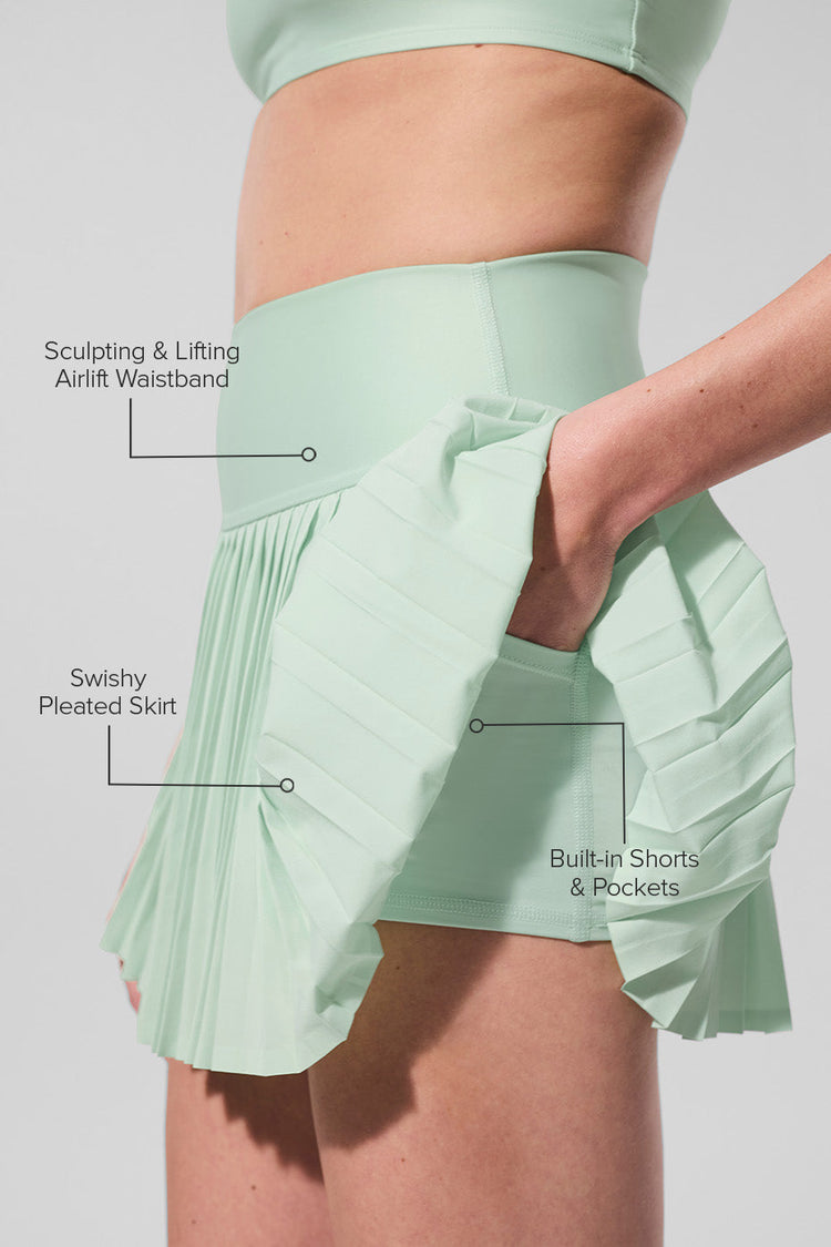 Falda de tenis Grand Slam - Verde menta