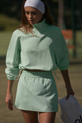 Falda de tenis Alumni - Verde menta