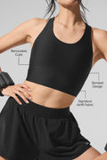 Top de tirantes Airlift Super Sleek - Azul concha