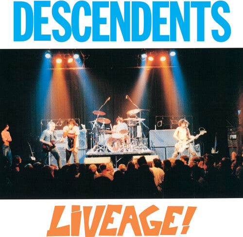 Descendents - (PRESALE 8/14/26) Liveage! (TRANSPARENT ORANGE VINYL LP ORG MUSIC ORGM2335LP-C1 2026) | NEW