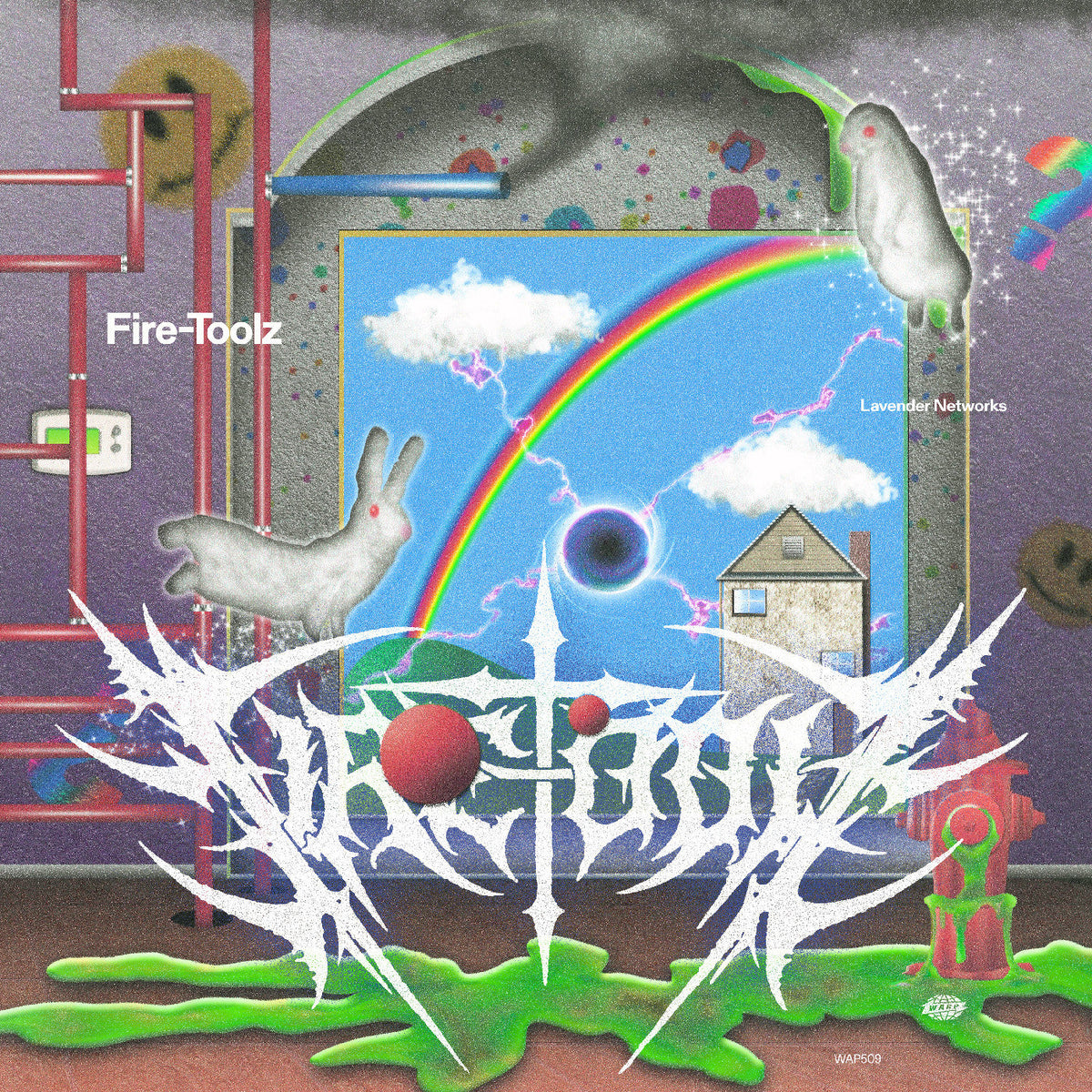 Fire-Toolz - Lavender Networks (LAVENDER MARBLE VINYL) | Mint (M) Mint (M)