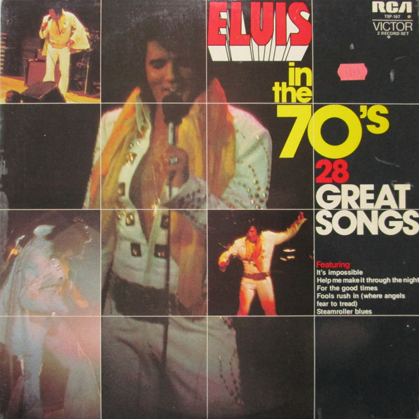 ELVIS PRESLEY - Elvis In The 70's (VG/VG+) Vinyl