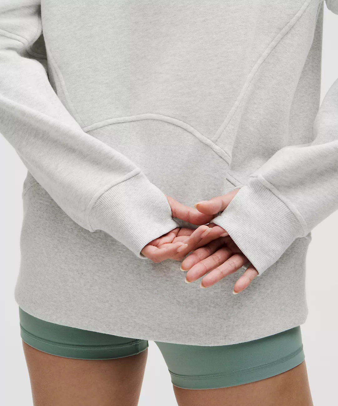 Sigma Delta Tau lululemon Scuba Oversized Funnel-Neck Half Zip Long