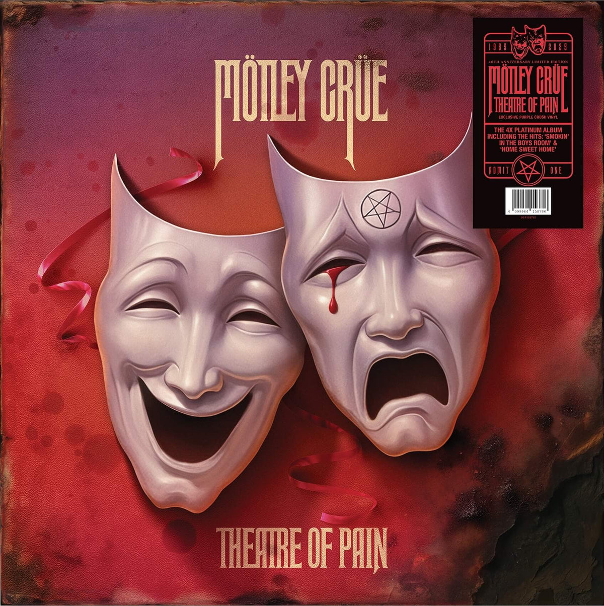LP - Motley Crue - Theatre Of Pain (40th)