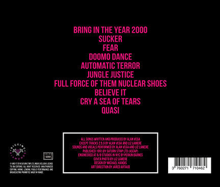 USED CD - Alan Vega – Power On To Zero Hour