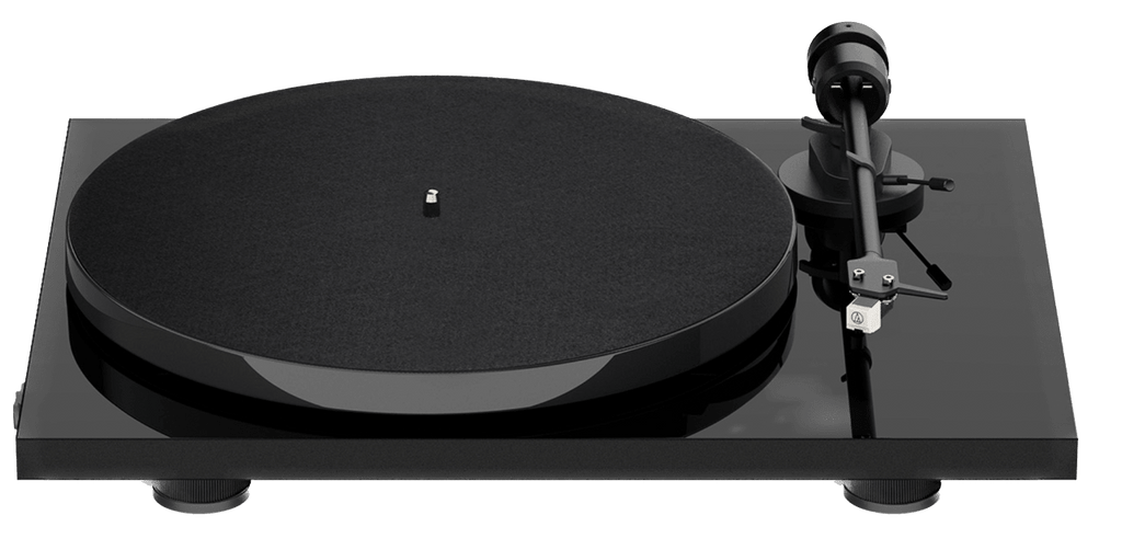 ProJect E1 Phono Turntable in White With Audio Technica AT2600L Cartridge