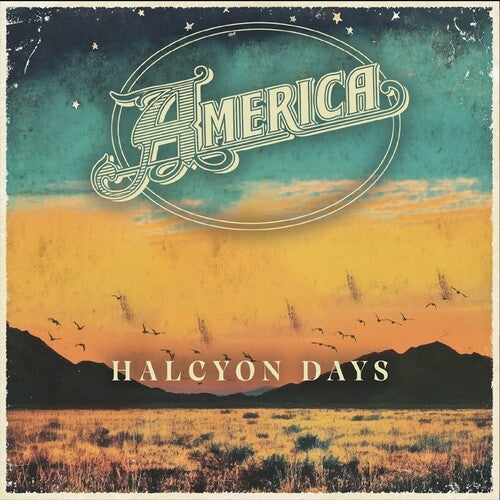 America - Halcyon Days (ORANGE VINYL LP) | Mint (M) Mint (M)